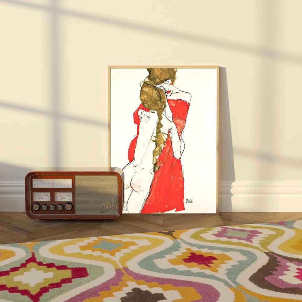 Egon Schiele Prints – Timeless Art on Canvas